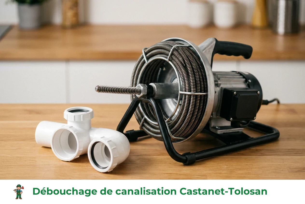 Débouchage de canalisation à Castanet-Tolosan