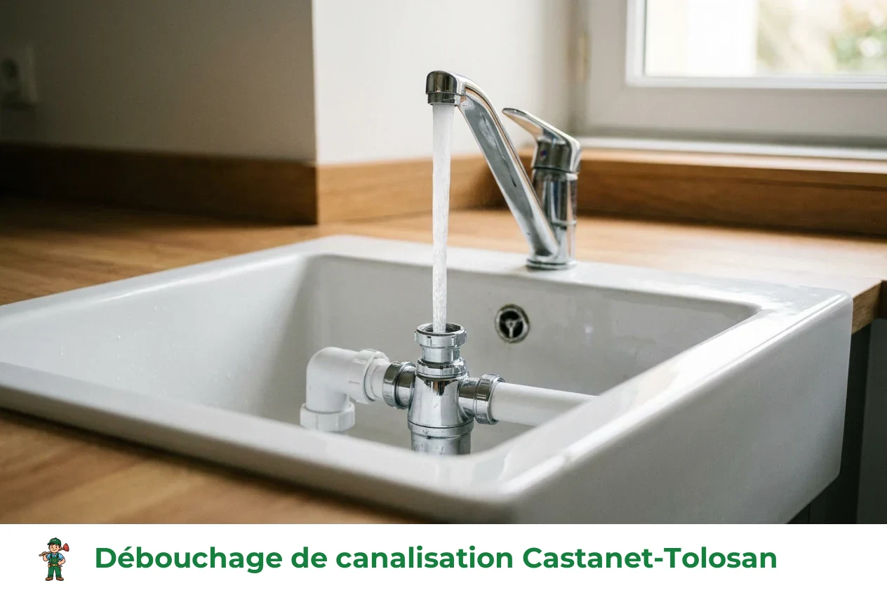 Débouchage de canalisation à Castanet-Tolosan