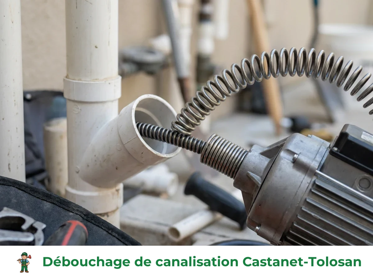 Débouchage de canalisation à Castanet-Tolosan