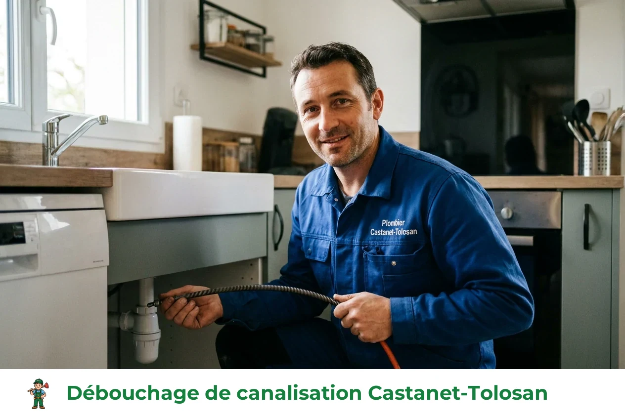 Débouchage de canalisation à Castanet-Tolosan