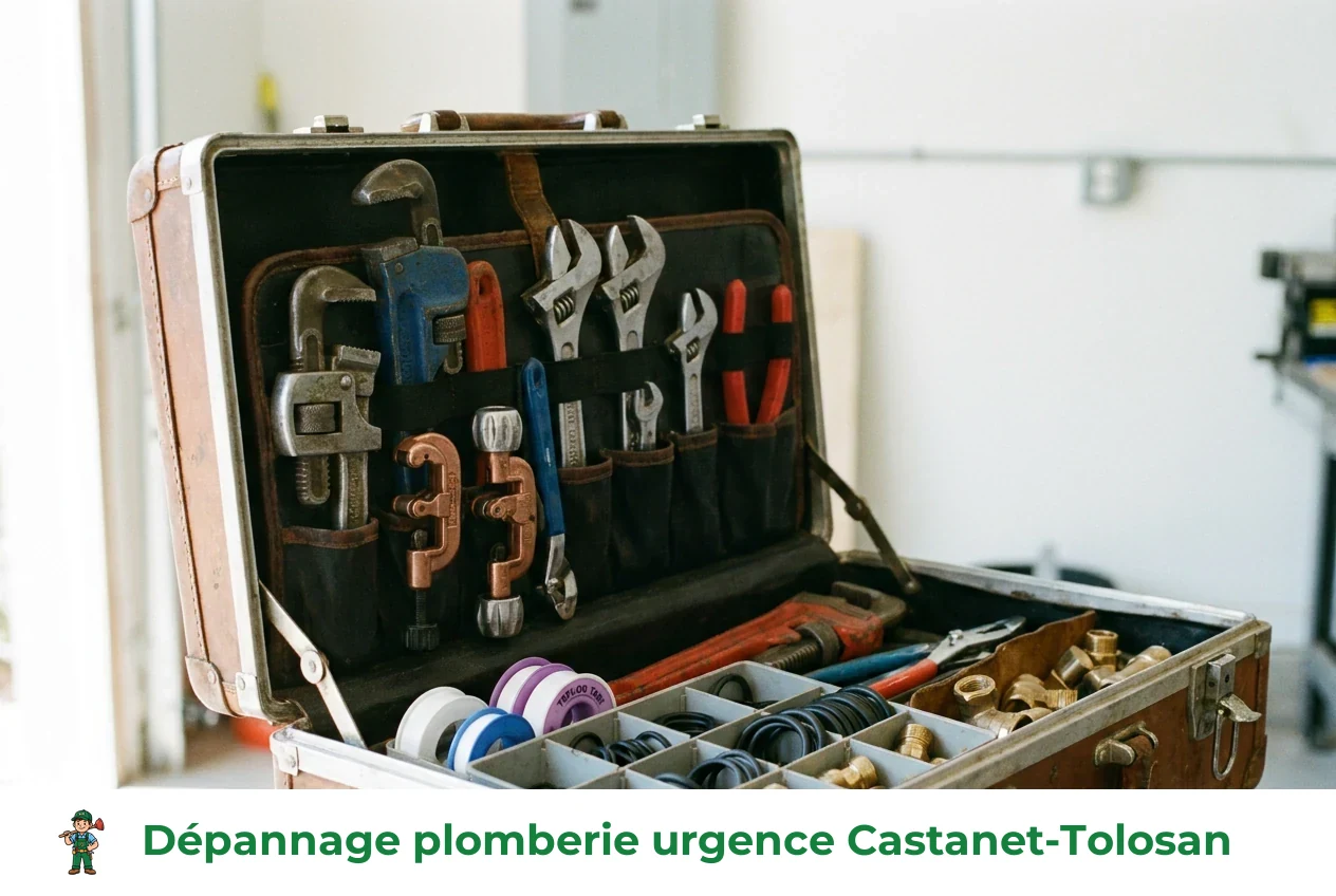 Dépannage plomberie urgence à Castanet-Tolosan