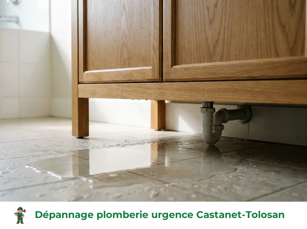 Dépannage plomberie urgence à Castanet-Tolosan