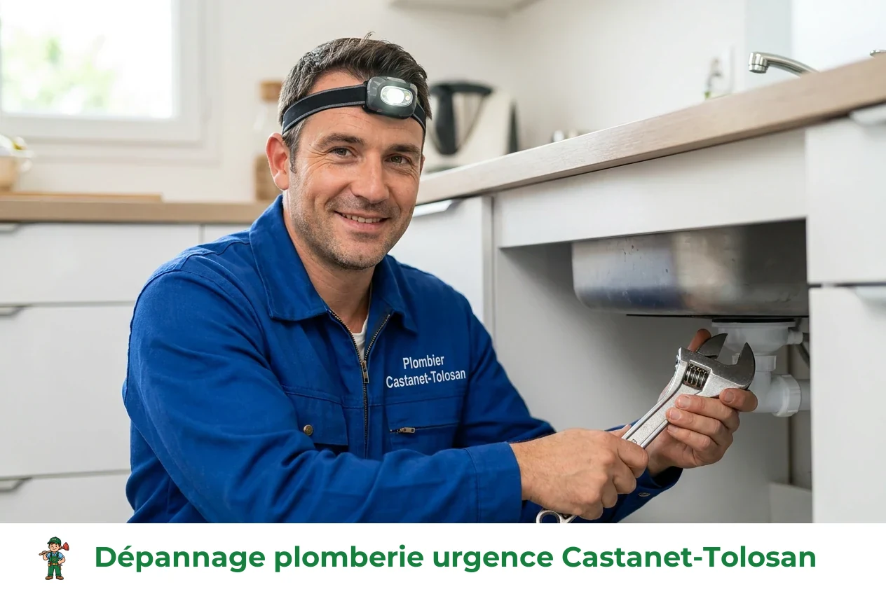 Dépannage plomberie urgence à Castanet-Tolosan