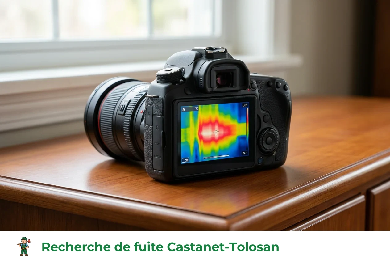 Recherche de fuite à Castanet-Tolosan