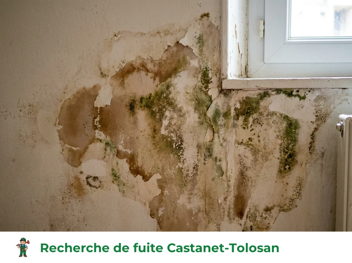 Recherche de fuite à Castanet-Tolosan