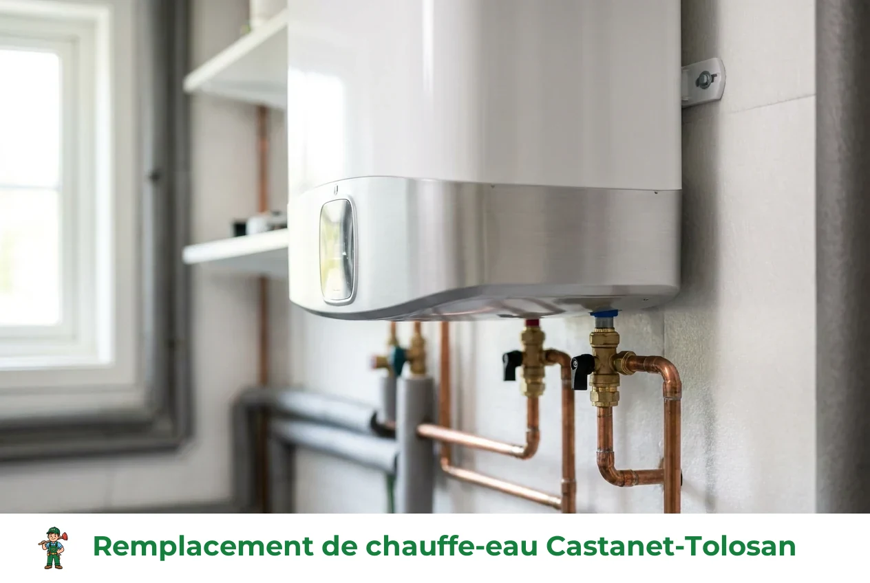 Remplacement de chauffe-eau à Castanet-Tolosan