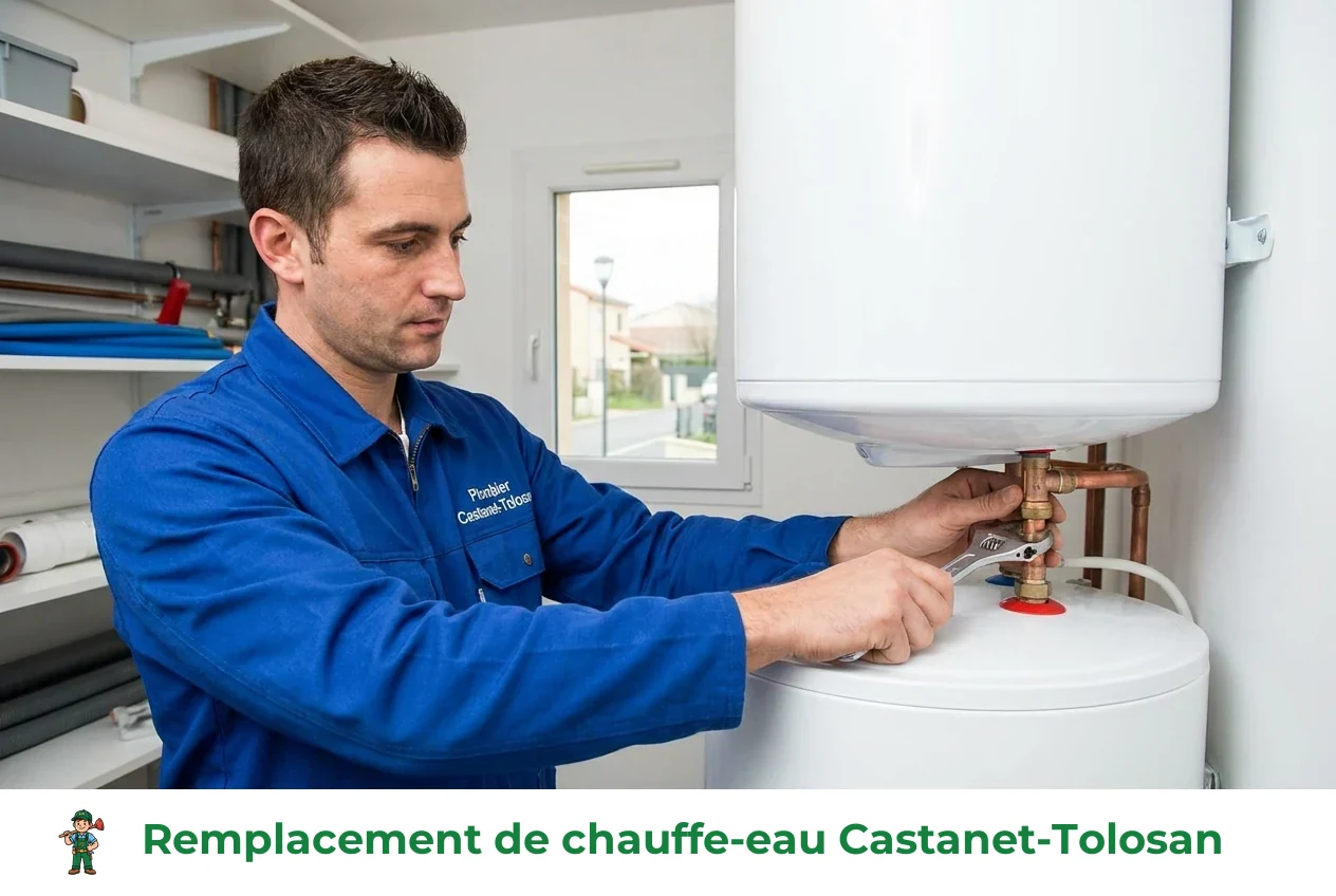 Remplacement de chauffe-eau à Castanet-Tolosan