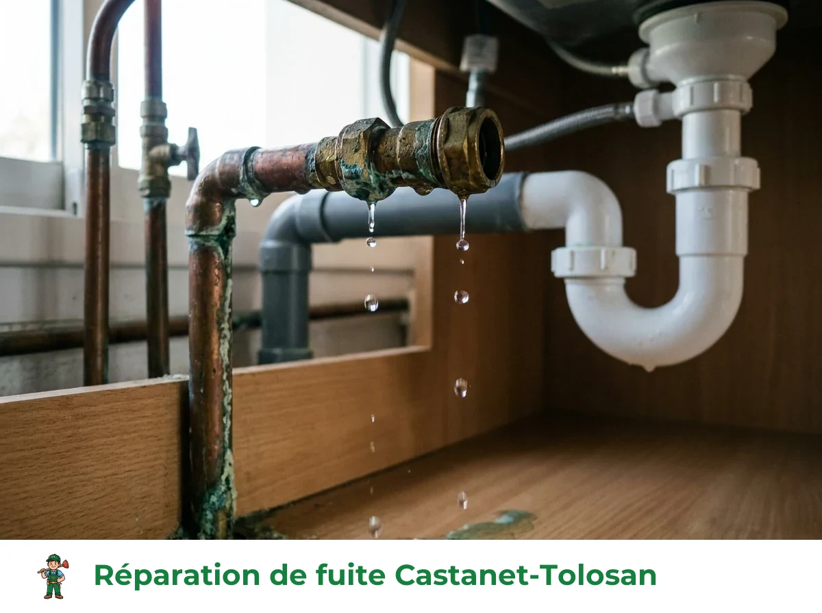 Réparation de fuite à Castanet-Tolosan