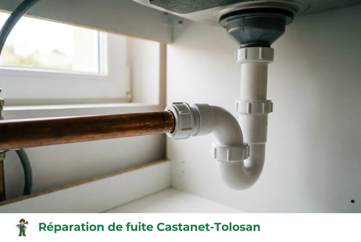 Réparation de fuite à Castanet-Tolosan