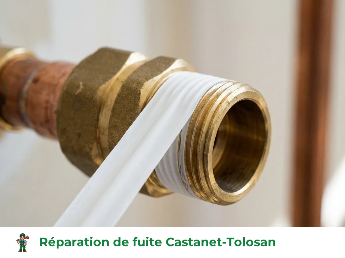 Réparation de fuite à Castanet-Tolosan