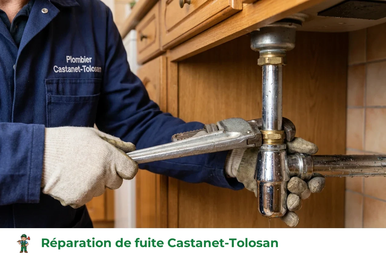 Réparation de fuite à Castanet-Tolosan